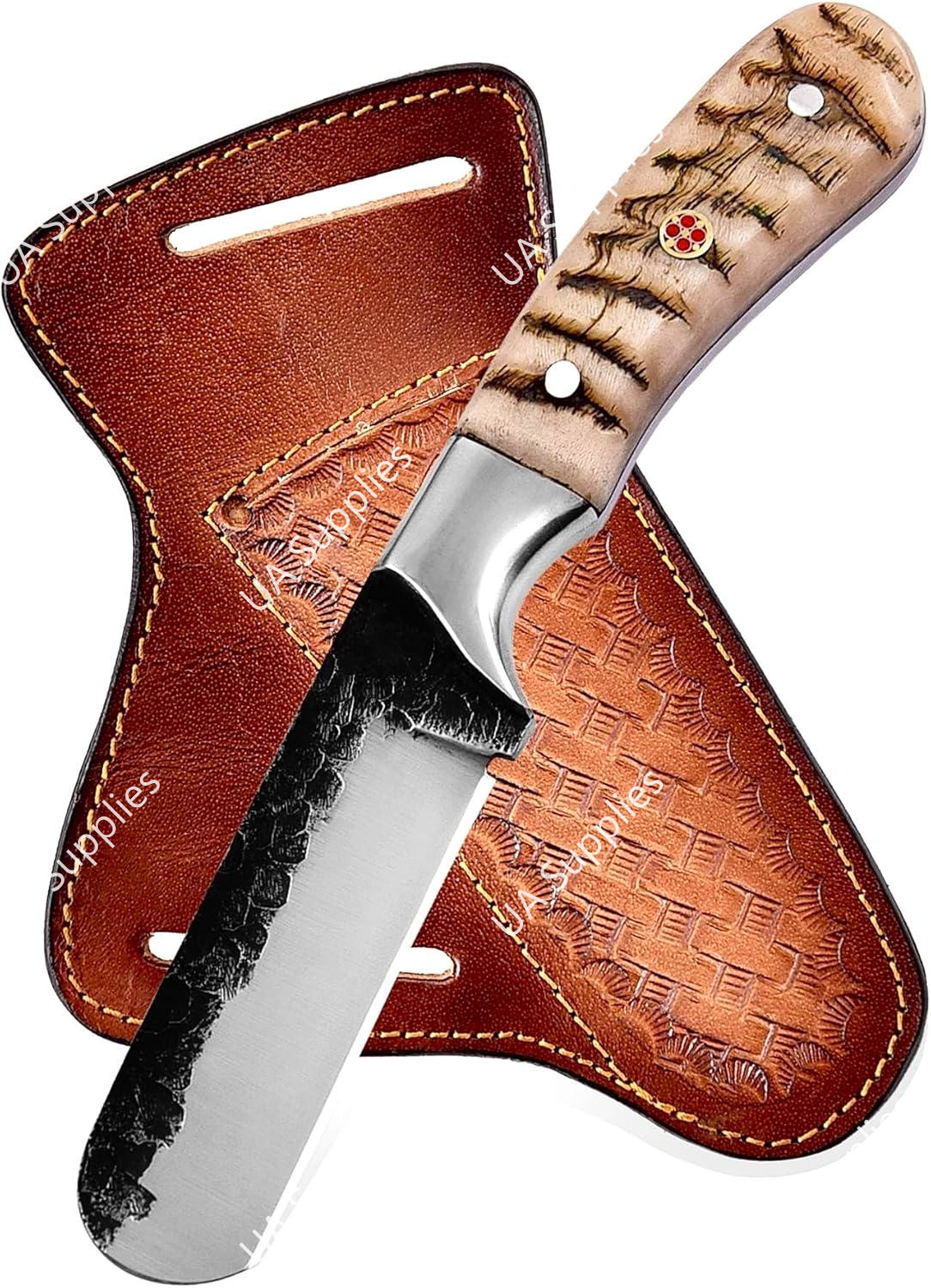 Acier et corne de bélier