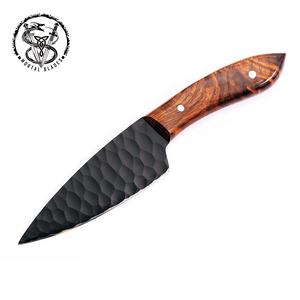 Cuchillo de caza de alta calidad, hoja fija, barato, para acampar al aire libre, con funda de cuero, para minoristas - Product Image 3