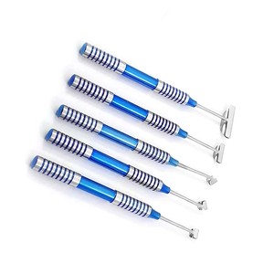 Kit de Cepillado Suave, Instrumentos Dentales Manuales, Juego de 5 Instrumentos Quirúrgicos Linguales Reutilizables para Implantes Dentales, NUEVOS - Product Image 2