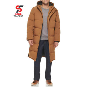Manteau d'hiver pour homme Solid International, nouvelle mode, à capuche, doublure douce 70% écologique, protection thermique intégrale du corps, excellent. - Product Image 1