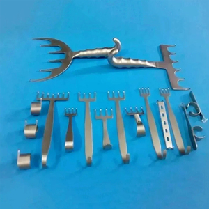 Ensemble d'instruments de chirurgie plastique de haute qualité, 17 pièces, kit chirurgical cosmétique, acier inoxydable, autoclavable - Product Image 1