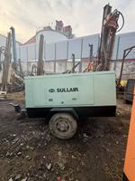 Compresseur d'air diesel Sullair 400XH remis à neuf, 13,8 bars, 11 m³/min, compresseur à vis portable haute pression pour le forage minier