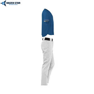 Conjunto de Ropa Deportiva para Equipo de Béisbol, Transpirable, 100% Poliéster, Antibacteriano, de Secado Rápido, para Entrenamiento y Juego - Product Image 4