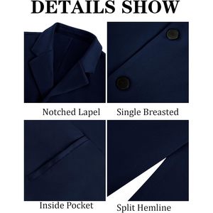 2025 manteau d'hiver mi-long coupe ajustée pour hommes pardessus d'affaires à simple boutonnage en laine et cachemire grande taille - Product Image 3