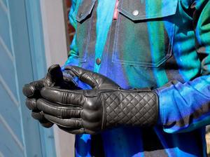 Premium Motorcycle Racing and Touring Gloves with Abrasion Resistant Construction and Protective Safety Armor Design - Product Image 6