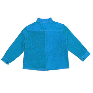 Vestes de soudage en cuir de vachette pleine fleur haute protection, résistantes aux flammes, en coton, pour la protection des mains - Product Image 2