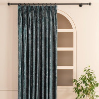 Cortinas Modernas de Lujo Personalizables con Ojales para Sala de Estar, Cortinas Opacas de Alta Calidad al por Mayor, 100% Poliéster