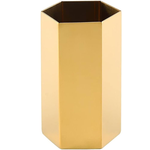 Elegant Multipurpose Pen Pencil Brass Holder For <b>Office</b> Promotional gifts Crafts Excellent Quality & Selling <b>Sale</b> Product - Product Image 2