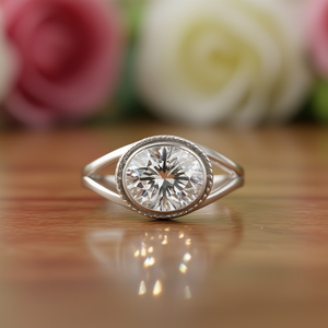 แหวนมอสซาไนต์ทับทิม 3.1 กรัม สวยงามและทนทาน ประเภทสินค้า - Product Image 3