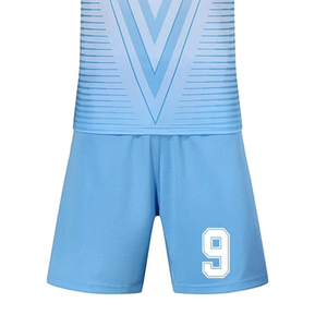บริการ OEM เสื้อฟุตบอลพิมพ์ลายระบายอากาศแบบ Sublimation ชุดเต็ม ผู้ผลิตจากโรงงานโดยตรง ชุดฟุตบอลราคาถูก - Product Image 5