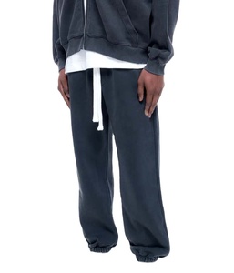 Vêtements décontractés d'hiver en gros certifiés universels Survêtement en polaire lourde Sweat à capuche en coton vierge teint lavé à l'acide - Product Image 4