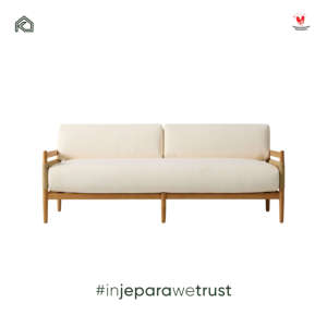 Canapé d'extérieur en teck massif fait main en Indonésie, mobilier haut de gamme pour villas, hôtels, resorts, jardins et patios, fabricant OEM ODM sur mesure - Product Image 2