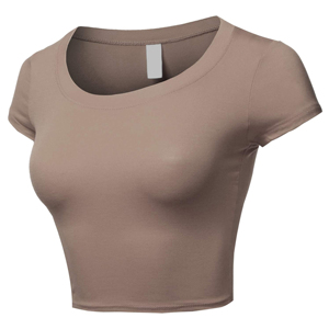 Camisetas Cortas de Algodón Transpirable para Mujer, Ropa Casual de Verano, Proveedor de Ropa Urbana Ligera para Mujer, Fabricante de Pakistán - Product Image 6