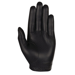 Gant de golf DARIB IMPEX en cuir véritable, main droite, antidérapant, respirant, gaufré, unisexe, à enfiler, blanc - Product Image 4