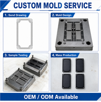 Couverture de batterie Woyusen personnalisée, moulage par injection plastique ABS PP, fabricant OEM ODM, MOQ 1 ensemble, taille personnalisée