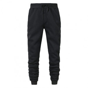 Conjunto Deportivo de Invierno para Hombre, Sudadera con Capucha y Pantalones, 100% Algodón, Sólido, Transpirable, para Deporte y Fitness - Product Image 2