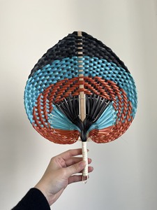 EN TENDENCIA: Abanicos de Bambú Ecológicos Tejidos a Mano, Reutilizables, Decoración para Bodas, Refresco Personal, Durabilidad Superior 2026 - Product Image 5