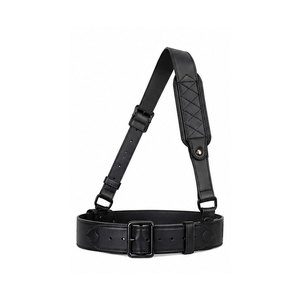 Ceinture Sam Browne en cuir durable avec sangle réglable et design classique pour tenues formelles et événements - Product Image 1