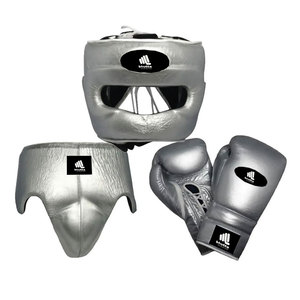 Conjunto de Boxeo y Sparring de Cuero Genuino de Alta Calidad con Logotipo Personalizado 2026, Transpirable, Cómodo, Ecológico, para Todas las Estaciones - Product Image 1