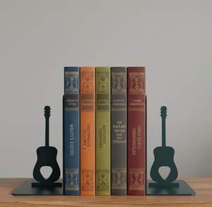 Sujetalibros Metálicos Resistentes Tradicionales para Almacenamiento de Grandes Colecciones de Libros, Ofrecen Soporte Estable y Durabilidad a Largo Plazo - Product Image 5