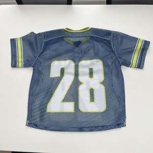 T-shirt en jersey mesh à col rond, coupe ample, imprimé sérigraphié, style streetwear, col côtelé personnalisé, en polyester, pour homme - Product Image 4