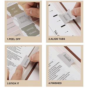 Segnalibri e Adesivi con Versetti Biblici Laminati, Ausili per lo Studio della Bibbia - Product Image 5