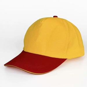Gorras de béisbol de pana de dos tonos con visera curva, personalizables con etiqueta, hebilla ajustable en la parte trasera, para hombre, gran venta. - Product Image 1