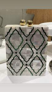 Qualité d'exportation et fabricant de poignées de sac à main de luxe en laiton avec incrustation de MOP et travail manuel sur le bordure, au meilleur prix - Product Image 2