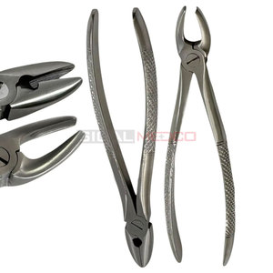 Set of 2 Upper Molar Extracting Forceps MD1 + MD2 Mead Pattern German Stainless Steel Dental Extraction Instruments - Product Image 1
