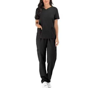 Customized Men Women Medical Spa Nursing Clinic Uniform Hospital <b>Scrub</b> <b>Set</b> Uniform Pants <b>Set</b> With Custom Logo - Product Image 4