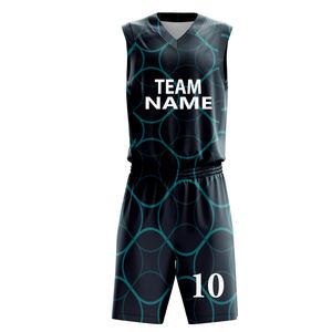 Diseño de Uniforme de Baloncesto Personalizado, Crea Tu Propio Logotipo, Conjunto de Sublimación Digital, Jersey de Baloncesto Reversible para Adultos y Jóvenes - Product Image 1