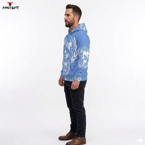 Sweat-shirt uni personnalisé avec logo, unisexe, graphique personnalisé, à séchage rapide, pour hommes, sweat-shirts tendance pour hommes à bas prix - Product Image 6