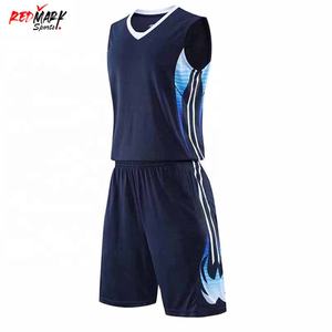 Uniformes de Baloncesto Unisex de Alta Calidad, Diseño de Impresión Digital Personalizado, Transpirables, de Secado Rápido, 100% Poliéster, Conjuntos Deportivos Universitarios - Product Image 2