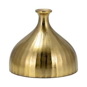 Vase à fleurs moderne en métal doré martelé, centre de table décoratif de luxe pour la maison et les hôtels, décoration de mariage, vente en gros de vases en métal - Product Image 1