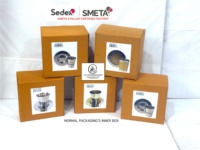 Vente directe usine – Lot de 6 verres à vin triangulaires personnalisables en acier inoxydable, style Kiddush, faits main, durables et classiques