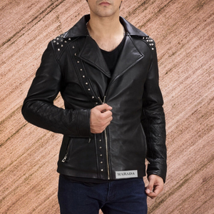 2023 Customized New Fashion Men Leather <b>Jacket</b> Best Design High Quality Leather <b>Jacket</b> OEM - Product Image 1