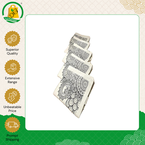 Fabricante Indio Vende Bolsa de Mano Ecológica de Lona de Algodón con Asa Doble y Cierre sin Azo, para Llevar al Hombro - Product Image 2