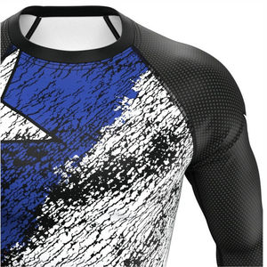 Hot Selling Professional Made Wholesale Prices Men Rash Guards Lightweight Direct Factory Supplier MMA Rush Guard For Men - Product Image 5