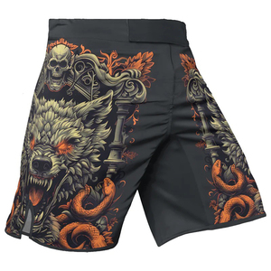 Shorts de combat MMA personnalisés imprimés, prix de gros usine, respirants, avec service OEM ODM - Product Image 5