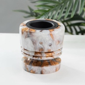 Quemador de Incienso de Resina de Sándalo Indio Personalizado y Duradero, Diseño de Palmera, Aromaterapia Religiosa, Bakhoor, Decoración para el Hogar - Product Image 1