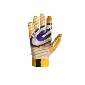 Guantes de Fútbol Blancos y Rojos con Diseño de Serigrafía Antideslizantes Estilo Deportivo para Exteriores - Product Image 6