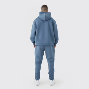 New Arrival Hot Sale Men's Winter Casual Wear Oversized Hoodies Polyester/Cotton <b>Blend</b> Windproof Breathable Oversized Hoodie - Product Image 6