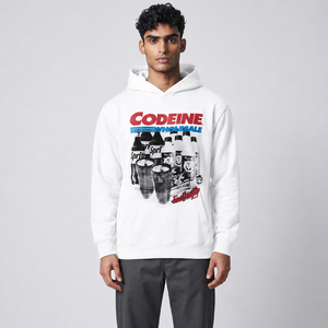 Sudaderas con Capucha IOTA SPORTS en Gris Jaspeado, Diseño Personalizado, Impresión Serigrafiada, Venta al Por Mayor, MOQ Bajo, Sudaderas de Moda, las Mejores Sudaderas Urbanas - Product Image 2
