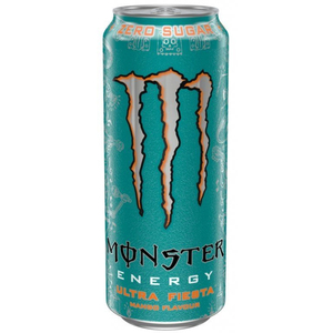 Bebida Energética Monster Ultra Fiesta Mango, Paquete de 12 Latas de 500ml, Suministro al por Mayor, Sabor Cítrico Refrescante Original, Importación y Exportación - Product Image 1