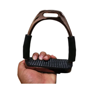 Estribos de Seguridad de Acero Inoxidable de Liberación Rápida para Montar a Caballo con Silla Inglesa - Ligeros, Tamaños Personalizables, Premium - Product Image 1