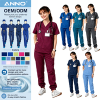 Ensemble de tenues médicales ANNO Stretch Jogger - Tenues médicales professionnelles et uniformes d'infirmière pour hôpital, clinique dentaire, spa