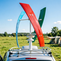 Éolienne à axe vertical 12V à faible bruit, générateur multi-pales