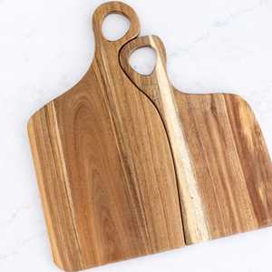 Planche à découper en bois artisanale de luxe écologique et durable de qualité supérieure, forme rectangulaire, passe au lave-vaisselle, marque H a CRAFT - Product Image 4