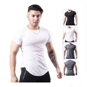 Trending <b>Men's</b> Athletic <b>T</b>-<b>Shirt</b> Regular Fit Crew Neck Short Sleeve Gym Workout Sports <b>Curved</b> <b>Hem</b> Quick Dry Casual 100% Cotton - Product Image 1