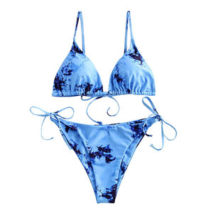 Nuevo Diseño de Bikini Estampado para Mujer, Fabricado en Fábrica, Precio Económico, Bikini para Mujer en Cantidad al por Mayor - Product Image 1